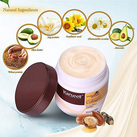 CREMA COLLAGEN ORIGINAL : 🌿🌟 ¡Mascarilla Capilar Karsell Original Renueva y Revitaliza tu Cabello! 💆✨